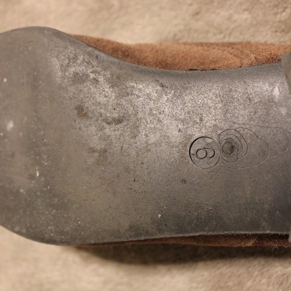 American Apparel Brown Suede Oxfords Size 9 - Picture 6 of 6